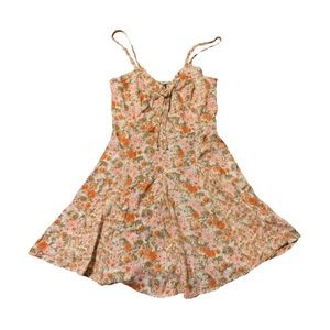 Wild Fable Pink Floral Mini Dress